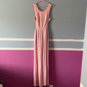 BCBGMaxAzria Pink Jumpsuit